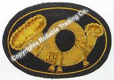Hat Bugle Badge